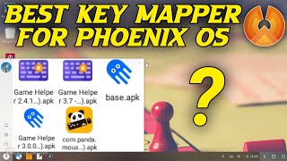 Best keymapper app for phoenix os  Best game helper for phoenix os  Phoenix os best key mapping [upl. by Dranrev]