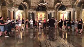 Choir of the Basilica Sicut Cervus [upl. by Noryv]