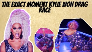 The EXACT Moment Kylie Sonique Love Won Drag Race [upl. by Bowne]