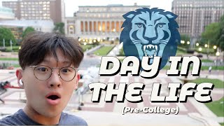 Day in the Life  COLUMBIA PRECOLLEGE  VLOG  sean park [upl. by Aitret]