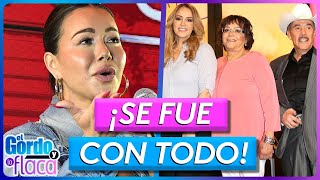 Chiquis Rivera arremete contra sus abuelos y tíos  El Gordo Y La Flaca [upl. by Adda]