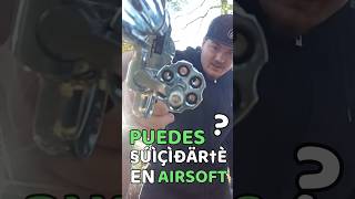 🔞PUEDES SUICIDARTE en el AIRSOFT🤔☠️ airsoft curiosidades noticias shorts [upl. by Timofei]