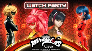 MIRACULOUS WORLD  🐉 Shanghái La leyenda de LadyDragon ⭐ Episodio Completo  WATCH PARTY 📺 [upl. by Bekah]