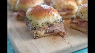 Ham and Cheese Sliders [upl. by Akitan]