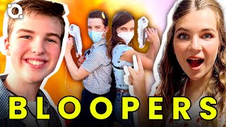 Young Sheldon Bloopers and Funny OnSet Moments ⭐ OSSA [upl. by Kira]