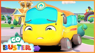 NEW The New Tyres  Go Buster  Bus Cartoons amp Kids Stories [upl. by Iniffit]