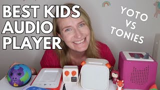 YOTO VS TONIEBOX VS AMAZON DOT KIDS  BEST KIDS AUDIO PLAYERS COMPARED [upl. by Yelhs]