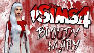 The Sims 4  Bloody Mary  CreateASim [upl. by Onaicul]