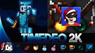 TimeDeo 2K Revamp 16x MCPE PvP Texture Pack FPS Friendly by Keno [upl. by Akcirre]