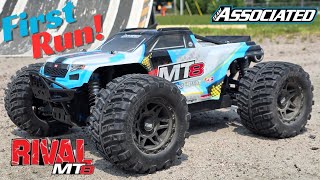 Team Associated Rival MT8 First Run [upl. by Ylla]