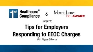 Tips for Employers Responding to EEOC Charges [upl. by Nunes]