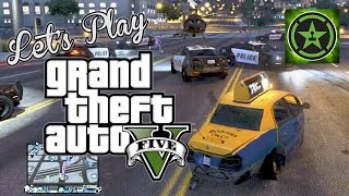 Lets Play GTA V  Crazy Taxi [upl. by Candless894]