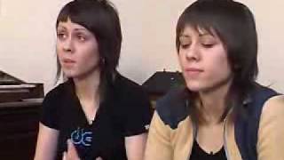 Tegan and Sara interview [upl. by Eve]