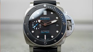 I bought a new watch The Panerai Submersible 42mm [upl. by Leasim741]