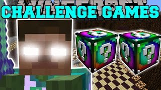 Minecraft DELTA HEROBRINE CHALLENGE GAMES  Lucky Block Mod  Modded MiniGame [upl. by Edlyn]