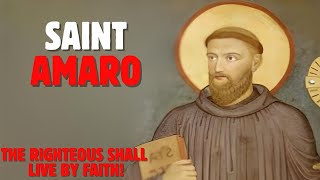 WHO WAS SAINT AMARO AND WHAT IS HIS RELATIONSHIP WITH SAINT BENEDICT [upl. by Eceela857]