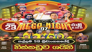 hikkaduwa shayini mega night 2023 pallama  Shayiny Pallama  Pallama Live Shows 2023 [upl. by Inail]