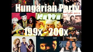 ☆☆☆ 90s Házibuli Mix Magyar Dance Megamix  Boomer  Hungarian Party 199X  200X ☆☆☆ [upl. by Emlin]