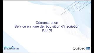 Webinaire  Obligation de transmettre les réquisitions au Registre foncier par voie électronique [upl. by Nuarb]