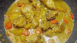 Chicken Curry Recipe Filipino Style [upl. by Kylah870]