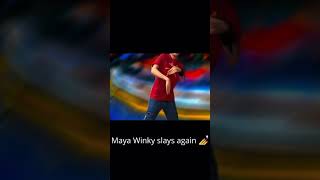 Maya winky slays again MayaWonkyASMRShorts MayaWinkyASMR [upl. by Araeit]