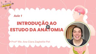 Introdução a anatomia e níveis de organização do corpo humano [upl. by Issej]