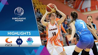 UMMC Ekaterinburg  KSC Szekszard  Highlights  EuroLeague Women 202122 [upl. by Legnalos]