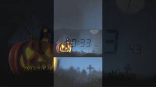 59 seconds timer with Halloween music and background ambience [upl. by Dlaner]