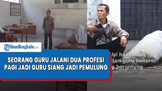 Cerita Pilu Guru Honorer di Sukabumi Pulang Mengajar di Sekolah Alvi Noviardi Jadi Pemulung [upl. by Eecyaj927]