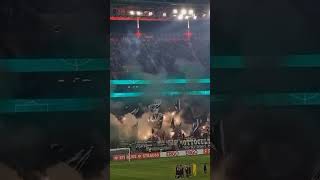 Gladbach in Frankfurt 2Runde DFB Pokal Choreo [upl. by Heddy13]