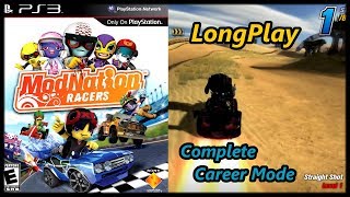 Modnation Racers Game Movie All Cutscenes [upl. by Lertsek]