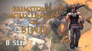 Brimstone Lineups Bind Brim Molly Lineups on Bind  B Site  905 [upl. by Ticon]