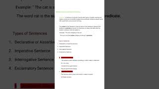 Types of Sentences The COMPLETE Guide with Examples [upl. by Anaitit]