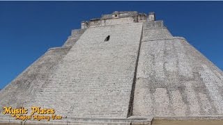 Uxmal Pyramid of the Magician amp Maya Ruins Mexico  Mystic Places [upl. by Secnarf]