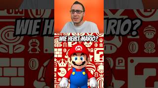 Marios voller Name ist MARIO MARIO Stimmt dieser Mythos Shorts SuperMario Mario Nintendo [upl. by Kitarp]