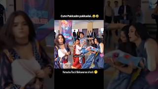 Natasha rock dhawal shock 🤣🤣 lovestatus youtubeshorts funnyshorts couple shorts [upl. by Chil]