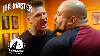 EXPLOSIVE Artist vs Canvas Fights 💥 Ink Master Redemption [upl. by Jamieson]