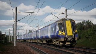 Train Sim World 5 Scotrail Service from Glasgow central to Neilston [upl. by Ettenawtna]