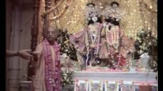 Krishna Balarama Vrindavana Deity Installation by A C Bhaktivedanta Swami Prabhupada [upl. by Harrell]