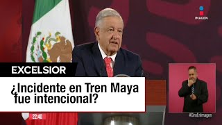 Se investiga si fue algo intencional o error humano el descarrilamiento del tren [upl. by Brezin]