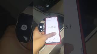 Xiaomi Redmi Smart Band 2  Hora de reinicio [upl. by Stefa495]