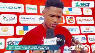 GENY CATAMO E ANTEVISÃO DO JOGO COM TUBARÕES AZUIS [upl. by Ohs417]