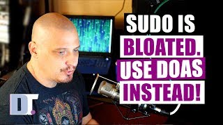 Sudo Is Bloat Use Doas Instead [upl. by Nochur]