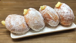 BAVARIAN CREAM DONUTS  CUSTARD DONUTS Recipe [upl. by Estey]