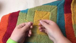 Ten Stitch Blanket Tutorial [upl. by Ibed]