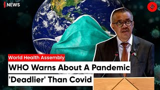 WHO Chief Dr Tedros Ghebreyesus Outlines A New Pandemic Treaty To Fight Future ‘Deadlier’ Pandemics [upl. by Gutow600]