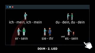 DOIM  Lied der Possessivartikel [upl. by Fen]