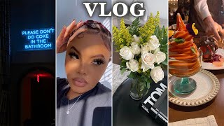 VLOG VDay Alone Girls Night Out in DC Closet Organization Home Decor Haul  More SunnyDaze 72 [upl. by Lange459]