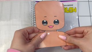 💸paper diy💸 4️⃣ the most popular paper ideas 🤑 Makeup 💄 ASMR 종이놀이 [upl. by Akoyin931]