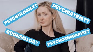 What is the difference between Psychiatrists Psychologists Psychotherapists and Counsellors [upl. by Reggis]